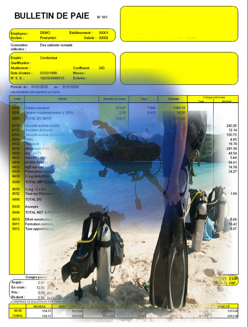 Salaire moniteur de plongée Salaire moniteur de plongée