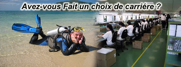 Moniteur de plongée : Vous hésitez ? Moniteur de plongée : Vous hésitez ?