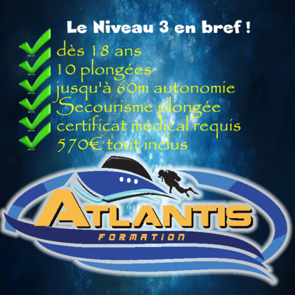 Formation Niveau 3 plongée Guadeloupe Formation Niveau 3 plongée Guadeloupe