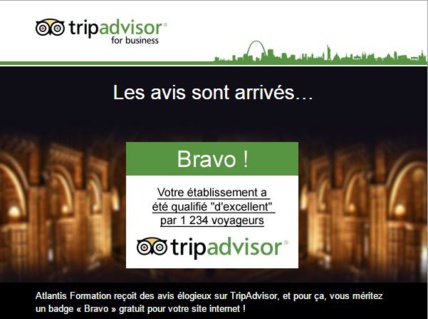 Atlantis Formation : un grand nombre d'avis excellent sur TripAdvisor Atlantis Formation : un grand nombre d'avis excellent sur TripAdvisor