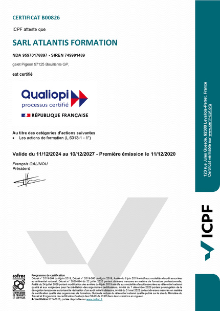 Centre Formation - Informations générales Centre Formation - Informations générales