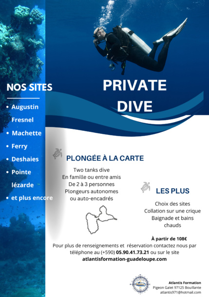 Composez vous-même votre propre Journée Plongée! c'est à la carte, entre amis ou en famille Composez vous-même votre propre Journée Plongée! c'est à la carte, entre amis ou en famille