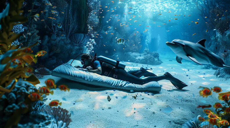 plongée et sommeil plongée et sommeil