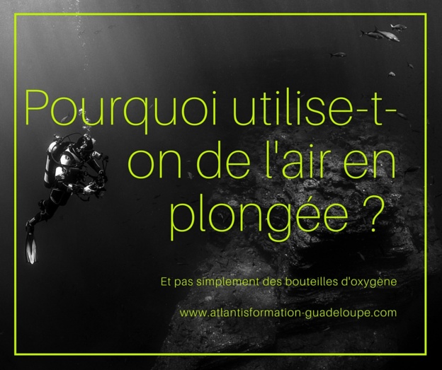 Pourquoi on utilise de l'air en plongée Pourquoi on utilise de l'air en plongée