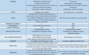 BAPTEME ECOLE FRANCAISE vs DSD PADI BAPTEME ECOLE FRANCAISE vs DSD PADI