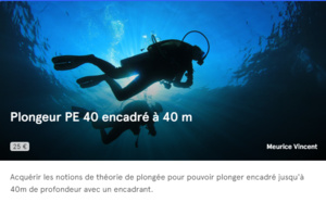 Devenez Plongeur Encadré , avec Atlantis Formation Guadeloupe