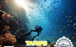 Tarifs Exploration / Baptême / Formation plongée Guadeloupe à Atlantis