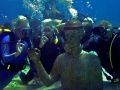 buste Commandant Cousteau  et ces Amis